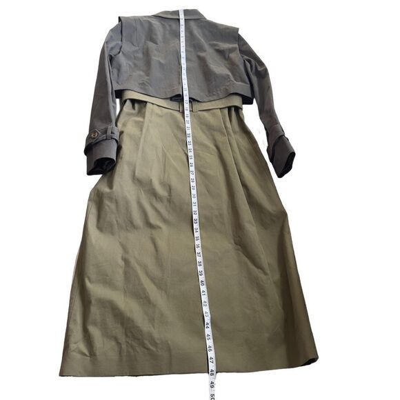 Ted Baker Edennn Colour Blocked Cotton Mac Size 2 NWT - Picture 15 of 16